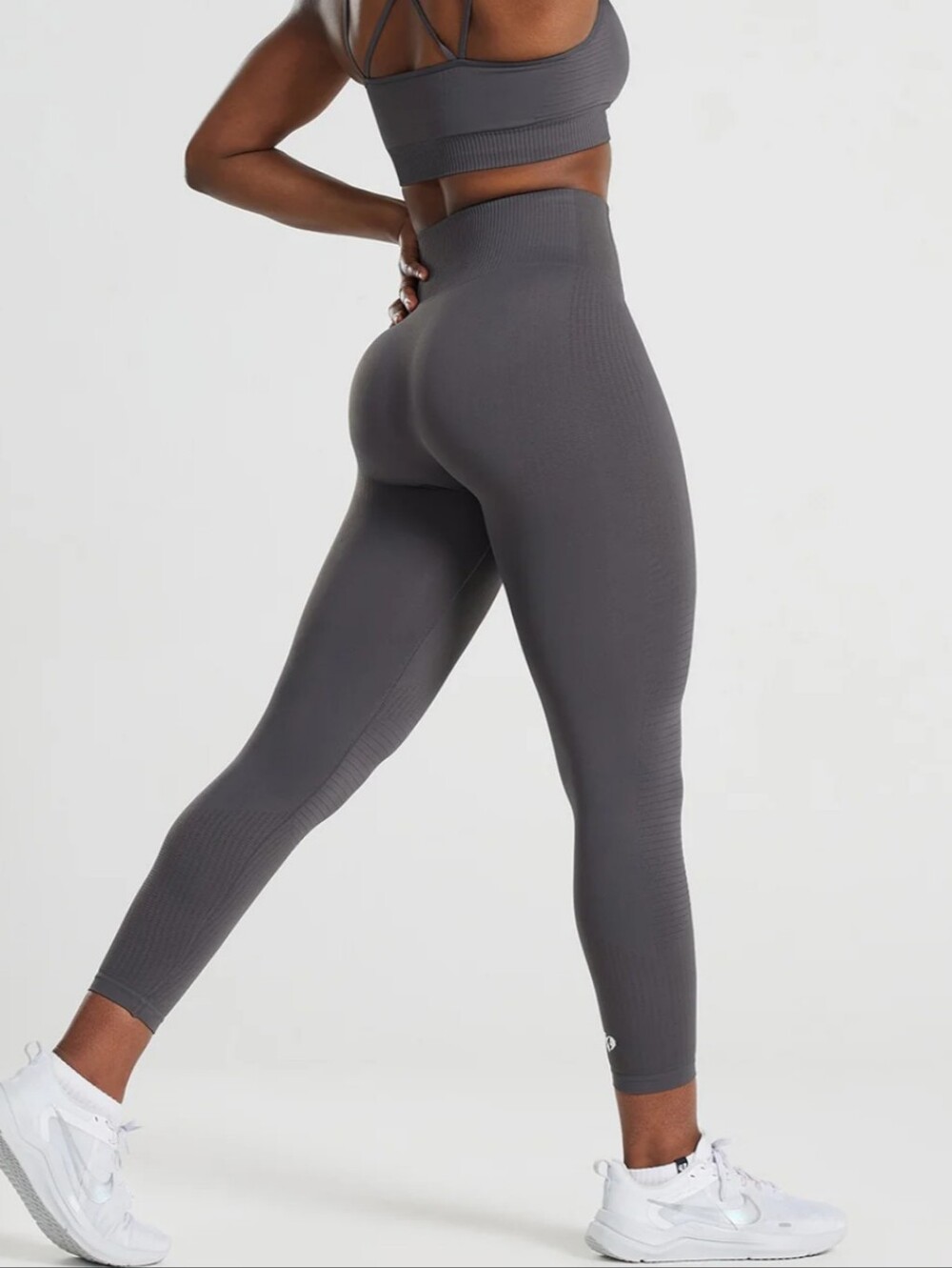 Women'S Best Power Seamless Leggings Graphite